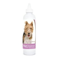 Healthy Breeds 840235198673 8 oz Wire Fox Terrier Ear Cleanse with Aloe Vera Sweet Pea & Vanilla