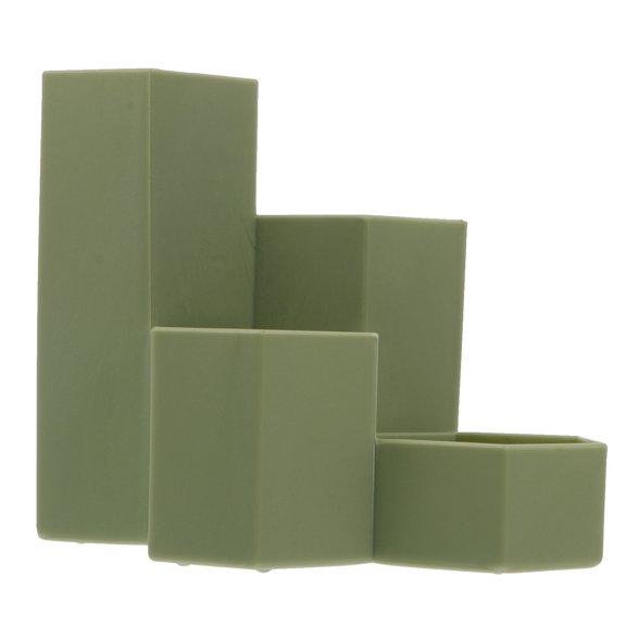 WHAMVOX Green Multifunctional Desktop Storage Organizer with Large Capacity and Multiple Compartments for Office and Home