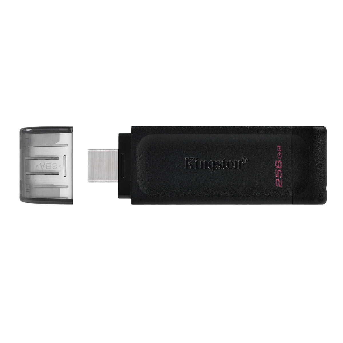 Kingston DataTraveler 70 256GB USB 3.2 (Gen 1) Type C Flash Drive - 256 GB - USB 3.2 (Gen 1) Type C - 5 Year Warranty