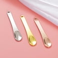 thumbnail image 3 of Ruiboury Sturdy Scoop For Scooping And Spreading Beauty Products Exquisite Workmanship Metal Makeup Spatula Gold, 3 of 6