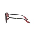 thumbnail image 2 of LENTE DE SOL RAY BAN RB4308MF F602/H2 57MM NEGRO/LENTE ROJO negro, 2 of 5
