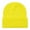 Yellow, variant on Xfvqtps Mens and Womens Beanie Knit Cuffed Solid Color Simplicity Fashion Stretch Windproof Coldproof Warm Outdoor Fall Soft Skull Cap Green
