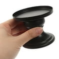 thumbnail image 2 of 2 pcs Black Candle Holder Metal Candlestick Candle Holders Metal Pillar Candle Holders, 2 of 6