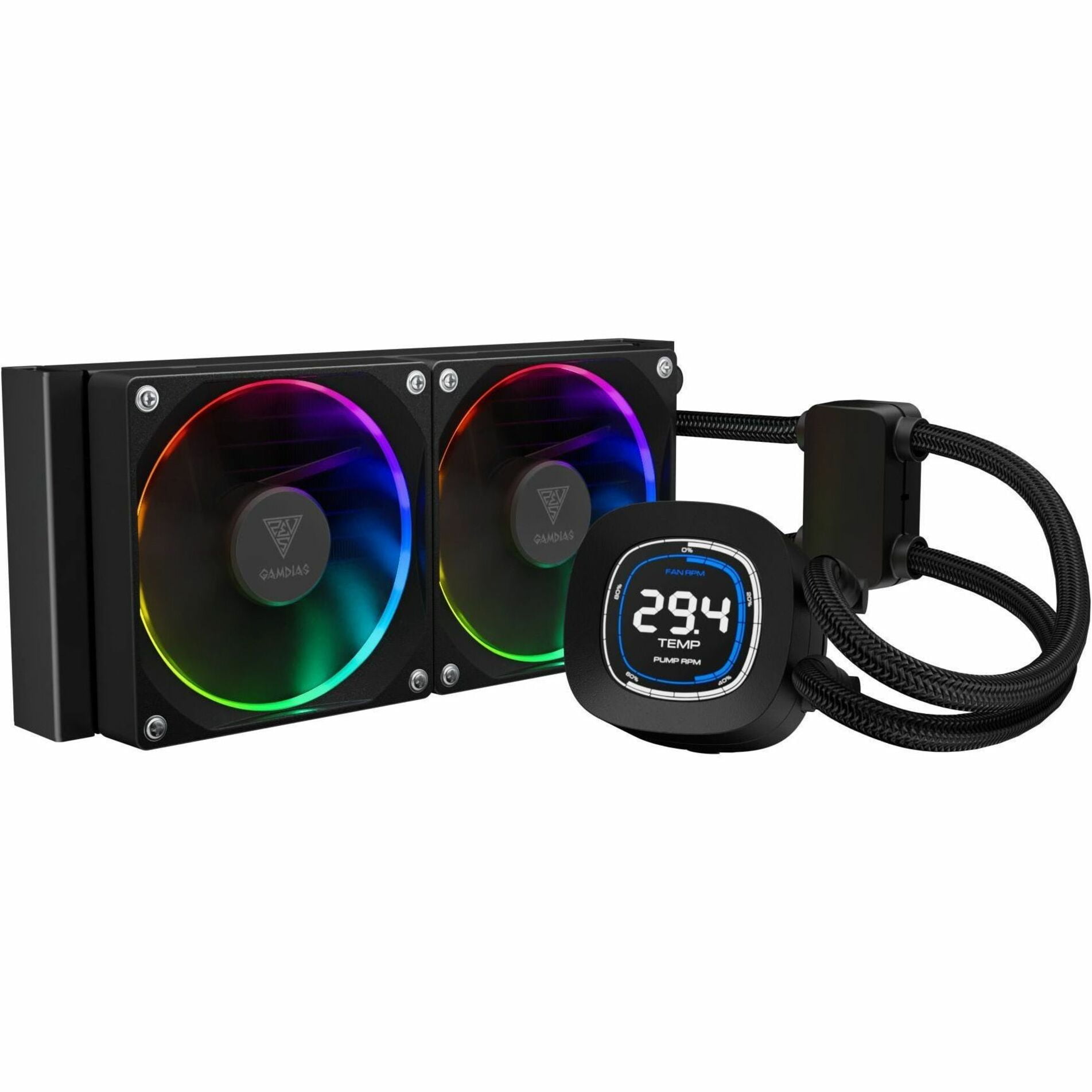 NZXT Kraken Z Series RL-KRZ73-01: RGB PC Computer Liquid Cooler