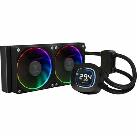 GAMDIAS CHIONE M4-240 Cooling Fan/Radiator/Pump, 1 Pack