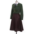 thumbnail image 2 of Women's Officer Uniform Green Dress, 2 of 5