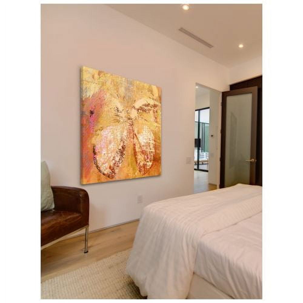 "Farfalla V" Painting Print on Wrapped Canvas