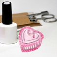thumbnail image 2 of Nails Tips Art Dappen Dish with Lid Heart Shaped Dappen Dish Glass Powder Dappen Monomer Dish Glass Crystal Cup Glassware Tools for Manicure and Nail, 2 of 4