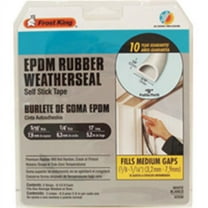 Thermwell Products V25BA 0.37 x 0.25 x 17 Ft. Brown Weatherstrip