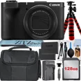 thumbnail image 1 of Canon PowerShot V1 4K Vlogging Camera + 128GB Memory Card + Case + ZeeTech Accessory Bundle, 1 of 4