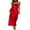 Red, variant on Diconna Women's Summer Satin Tube Dress Solid Color Strapless Slim Long Dress 3D Flower Gown with Scarf