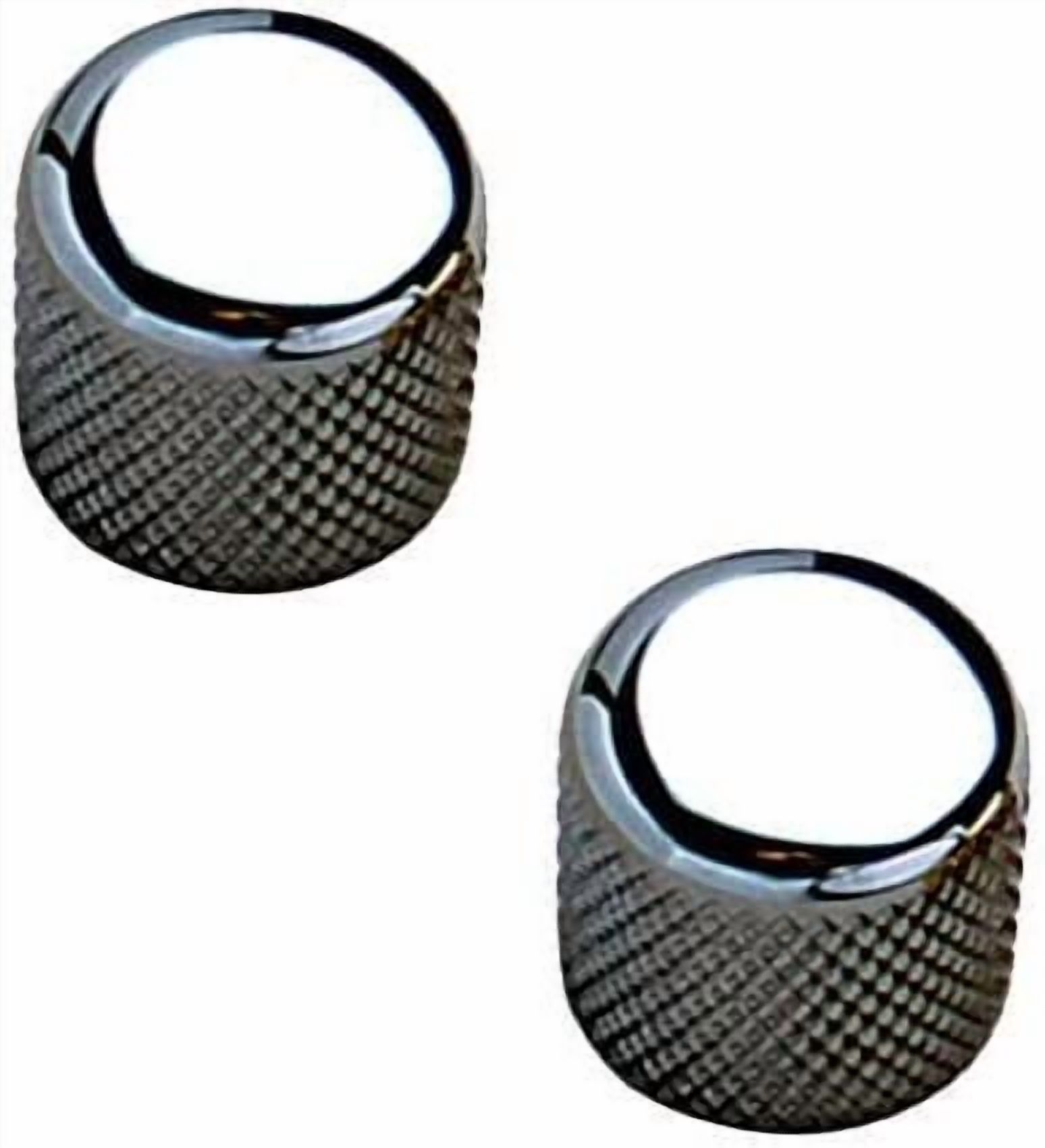 allparts dome knobs - nickel