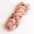 thumbnail image 3 of BalsaCircle 5 Dusty Rose Crinkled Sheer Organza Chair Sashes Wedding Party Events Reception Home Decorations Supplies, 3 of 8