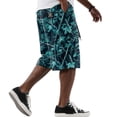 thumbnail image 3 of Mens Athletic Shorts High Waist Drawstring Cargo Shorts Summer Soft Baggy Stretch Workout Shorts, S, 3 of 7