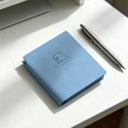 thumbnail image 3 of Clearance Sale! 1PC Pocket Notebook with Pen Holder, Small Portable Lined Journal for Notes, Paper, for Office & Home, (10x9x1.2cm, Dark Blue), 3 of 4