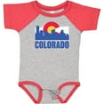 thumbnail image 3 of Inktastic Colorado Flag and Skyline Boys or Girls Baby Bodysuit, 3 of 5