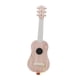 thumbnail image 2 of Guitarra de juguete para niños, mini guitarra, 6 cuerdas, instrumento musical infantil, madera blanca, 2 of 9