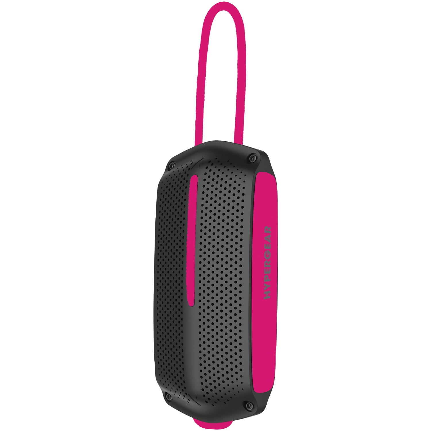 HyperGear 14704 Wave Water-Resistant Bluetooth Speaker (Black/Pink)