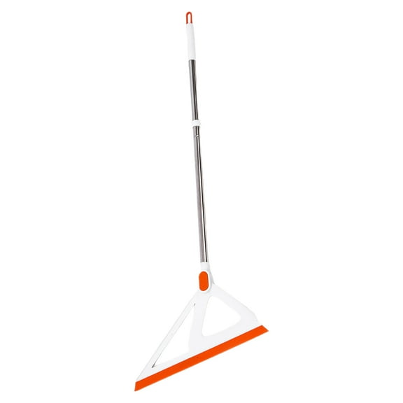 MEIBUTYUP Silicone Squeegee Broom for Home and Bathroom Floor Cleaning, Multi- Wet Dry Use