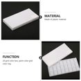 thumbnail image 2 of CHUANK 3 Pcs 24 Grid Color Box Travel Supplies Wet Palette Paint Mix White Plastic, 2 of 6
