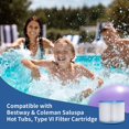 thumbnail image 2 of Cartucho de filtro para jacuzzi Volca Spares tamaño VI, paquete de 6, 2 of 6