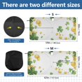 thumbnail image 2 of St. Patrick Leaves Coins Car Windshield Sun Shade Foldable Front Window Shades Cover Sun Visor Shield Block, 2 of 6