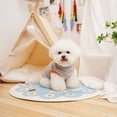thumbnail image 4 of vnanda Easy to Clean Pet Coat Fleece Pet Clothes with Traction Rope Buckle Stylish Warm Dog Vest Coat for Pet Outfit Pet Cotton Coat, 4 of 8