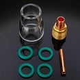 thumbnail image 4 of Linterna de 7 Piezas Sunnimix Soldadura TIG Lente de Gas Rechoncho, 4 of 8