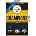 thumbnail image 3 of NFL Pittsburgh Steelers - Champions 23 Wall Poster, 14.725" x 22.375", 3 of 5