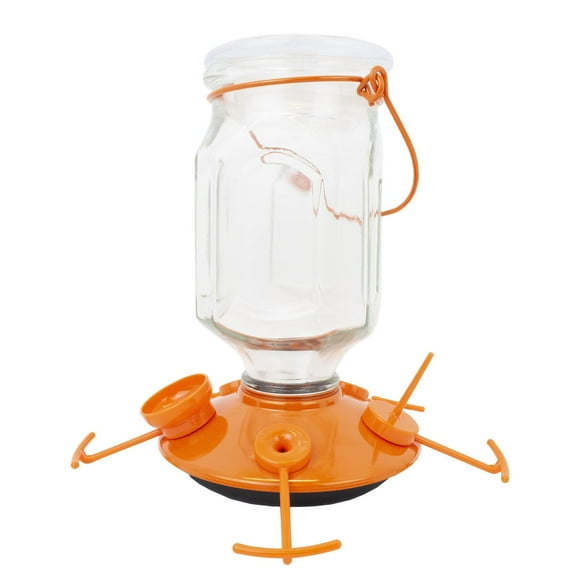 Perky-Pet Top-Fill Glass Oriole Feeder – 22 Oz