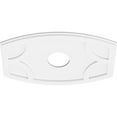 thumbnail image 2 of 26"W x 17 3/8"H x 5"ID x 14"C x 1"P Kailey Architectural Grade PVC Contemporary Ceiling Medallion, 2 of 11