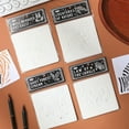 thumbnail image 2 of 6 Pcs Series Stencils for Painting Hollow Out Zoos Theme Stencils Scrapbook Journal Stencils Drawing Stencils, 2 of 8
