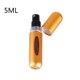 thumbnail image 1 of Beauty Mini Botella De Perfume Spray De Viaje 5ml Atomizador De Aluminio Recargable Cuerpo Portátil huangjie unisex, 1 of 2