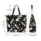 thumbnail image 5 of Balery Honey Bees at Night Bolsa Tote Estilo Estético con Cremalleras, Bolsa de Hombro, Bolsa de Compras Grande y Plegable, 5 of 8