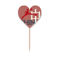 thumbnail image 1 of China Sports Basketball Jump Toothpick Flags Heart Lable Cupcake Picks, 1 of 3
