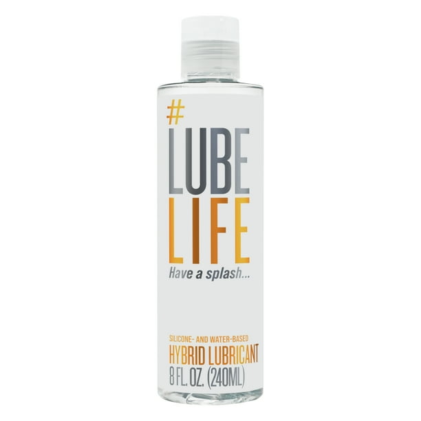 Lube Life Silicone and Water Based Hybrid Lubricant, Lube for Men