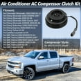 thumbnail image 2 of Kit de embrague del compresor de aire acondicionado para Chevrolet Silverado 1500 2500 3500HD, 2 of 8