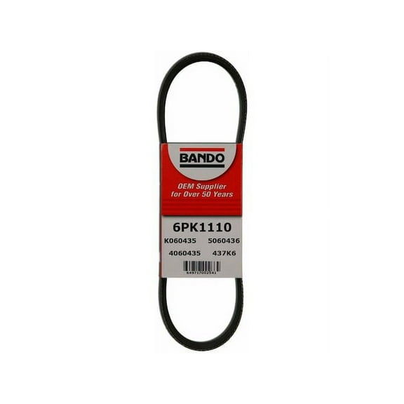 Accessory Drive Belt - Compatible with 2003 - 2006 Nissan Sentra 1.8L 4-Cylinder 2004 2005