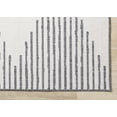 thumbnail image 4 of Rug Branch Mid-Century Geometric, Stripes Grey Indoor Area Rug - 5' x 8', 4 of 8