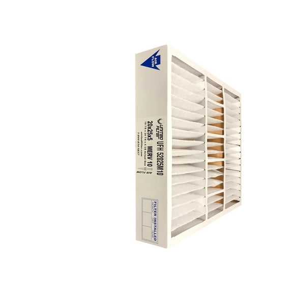 United Filter Honeywell Compatible 20x25x5 MERV 10 Pleated HVAC AC Furnace Air Filter (1 Pack)