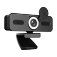 thumbnail image 1 of 1080P HD Webcam Computer Webcam with Microphone USB PC  Camera 120-degree Wide Angle with Fill-in Light Free Drive for Recording Calling Conferencing Gaming Compatible with Windows Vista, 1 of 7