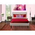 thumbnail image 2 of East West Furniture 2-piece Wood Fannin Full Bedroom Set in Mist Beige, 2 of 8