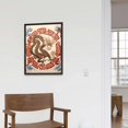 thumbnail image 4 of Nawypu  Dragon and Phoenix Shou Symbol Asian Art Print Poster Canvas Wall Art Printing Modern Aesthetics Home Office Cafe Living Room Bedroom Home Garage Decor, 4 of 4