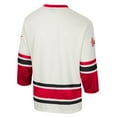 thumbnail image 3 of Men's Colosseum Cream Nebraska Huskers Puck Proud Fashion Hockey Jersey, 3 of 3