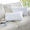 thumbnail image 6 of Phantoscope 12x20 Pillow Inserts, 2-Pack - Hypoallergenic Microfiber Square Pillow Forms for Couch & Bed - Decorative Throw Pillow Stuffers, 6 of 8