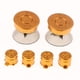 thumbnail image 5 of Botones De Buttons + Thumbsticks + Destornillador Para 4 Controller (Gold) Hugo reemplazo del botón del controlador, 5 of 8