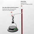 thumbnail image 2 of stanreset Table de Camping Lampe Pliante Mât Portable Léger Support de Lumière en Aluminium Lampe Lanterne Support pour Pique-Nique Randonnée Rouge, 2 of 6