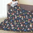 thumbnail image 6 of Sikiie Garden Gnomes Ultra-Soft Micro flannel Blanket Luxury All Seasons Warm Blanket for Bedding Sofa and Travel (4 sizes)-60"x50", 6 of 7