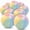 18 Inch, variant on FENLEI 12 Pcs 26.5 Inch Pastel Inflatable Beach Balls, Macaron Color Summer Swimming Party Favors for Adults & Kids