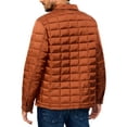 thumbnail image 2 of Little Donkey Andy Men's Lightweight Quilted Puffer Jacket Windproof Thermal Winter Coat with Recycled Insulation Orange L, 2 of 7